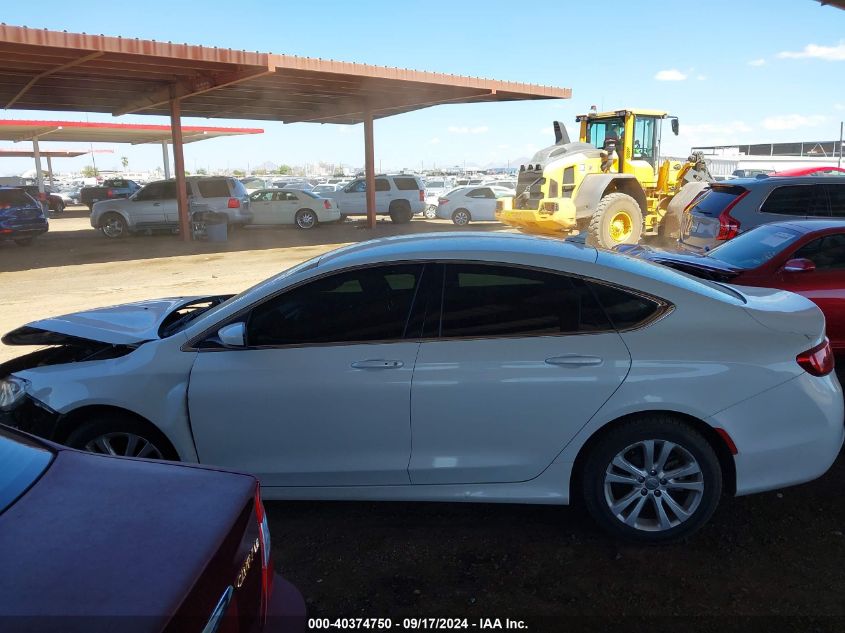 2015 Chrysler 200 Limited VIN: 1C3CCCAB5FN648228 Lot: 40374750