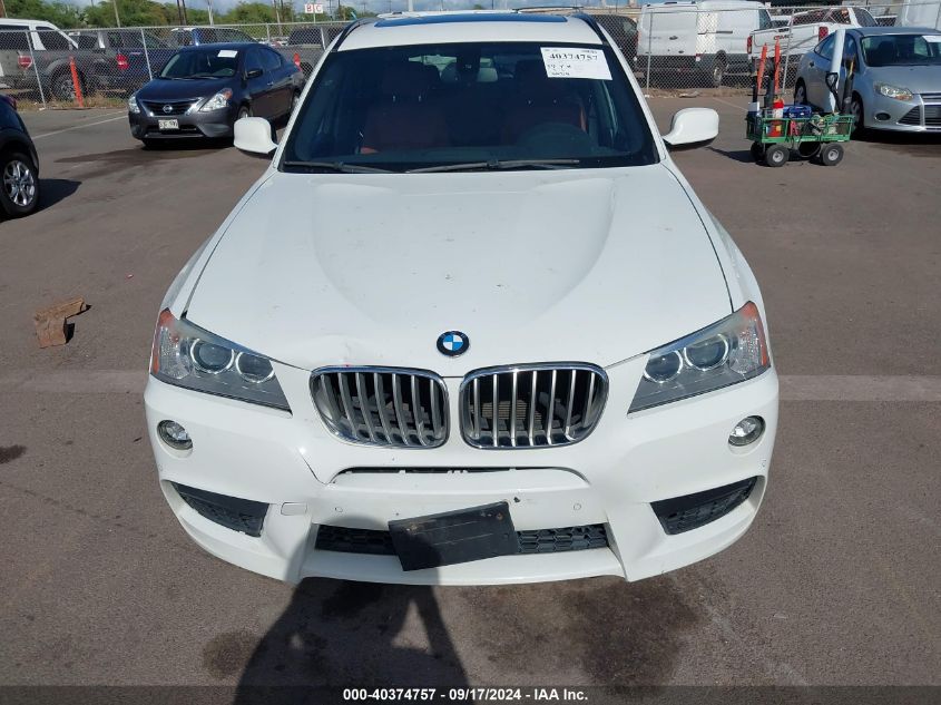 2013 BMW X3 xDrive35I VIN: 5UXWX7C50DL976546 Lot: 40374757