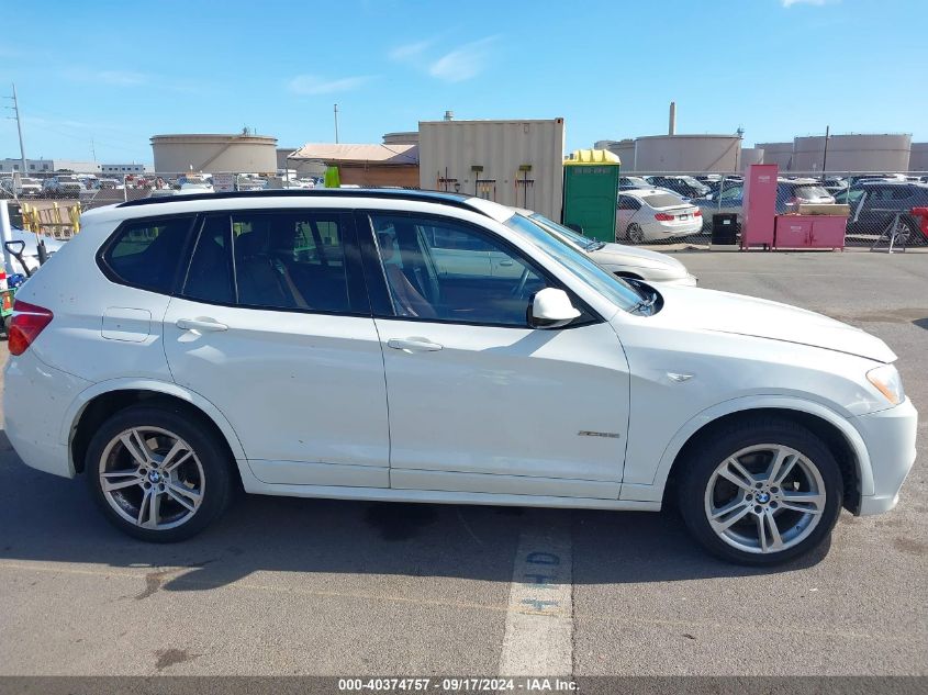 2013 BMW X3 xDrive35I VIN: 5UXWX7C50DL976546 Lot: 40374757