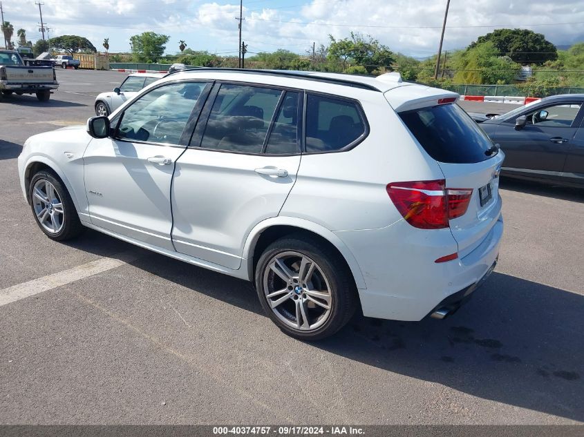 2013 BMW X3 XDRIVE35I - 5UXWX7C50DL976546