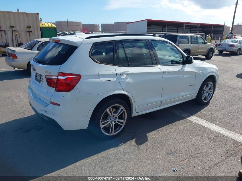 2013 BMW X3 XDRIVE35I - 5UXWX7C50DL976546