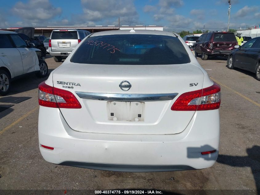 2015 Nissan Sentra Sv VIN: 3N1AB7AP0FL675350 Lot: 40374775