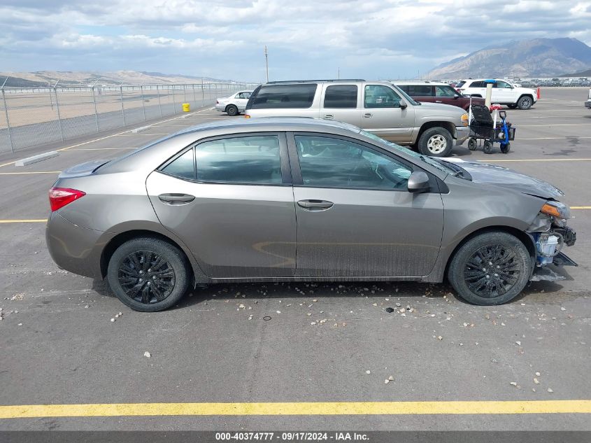 2017 Toyota Corolla Le VIN: 2T1BURHE3HC862454 Lot: 40374777