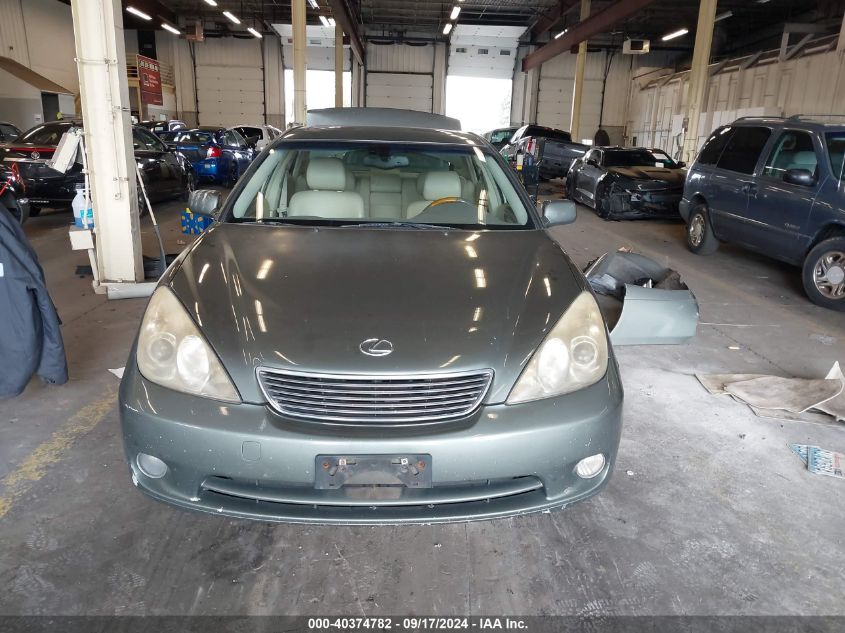 2005 Lexus Es 330 VIN: JTHBA30G555058456 Lot: 40374782