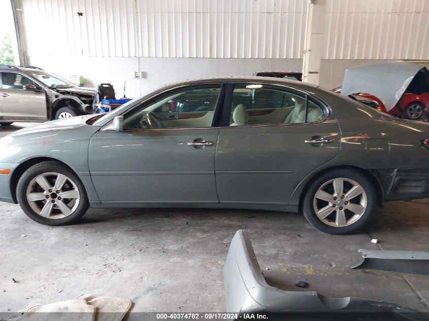 2005 Lexus Es 330 VIN: JTHBA30G555058456 Lot: 40374782