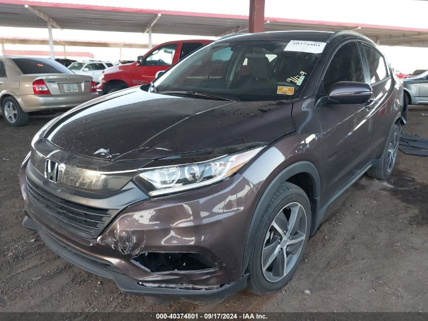 2022 Honda Hr-V Awd Ex VIN: 3CZRU6H58NM719509 Lot: 40374801