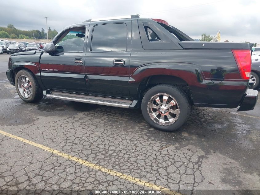 2002 Cadillac Escalade Ext Standard VIN: 3GYEK63N82G257216 Lot: 40374807