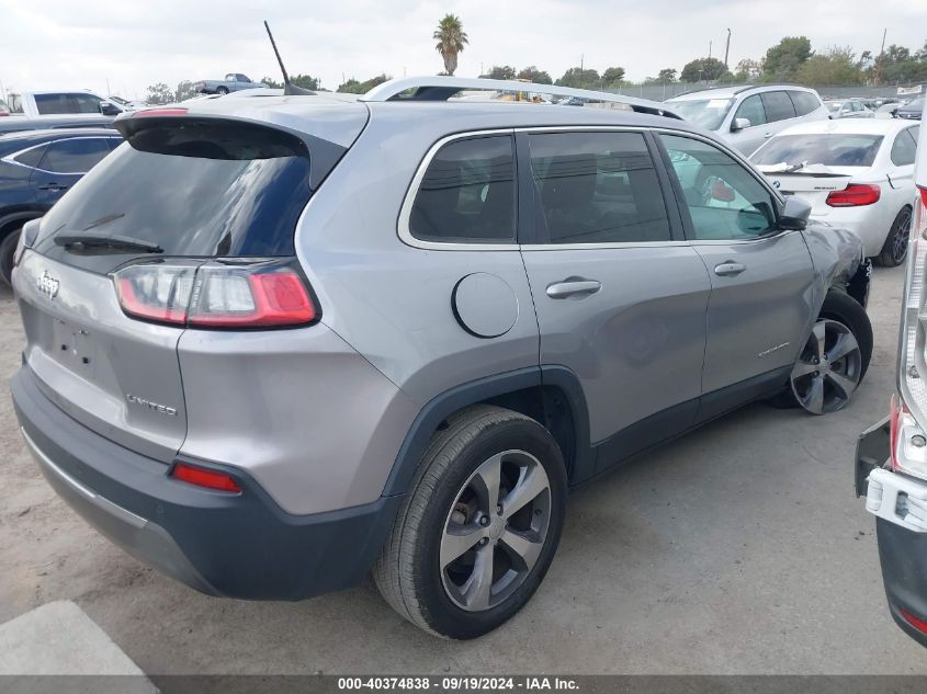 2020 Jeep Cherokee Limited Fwd VIN: 1C4PJLDB8LD524857 Lot: 40374838