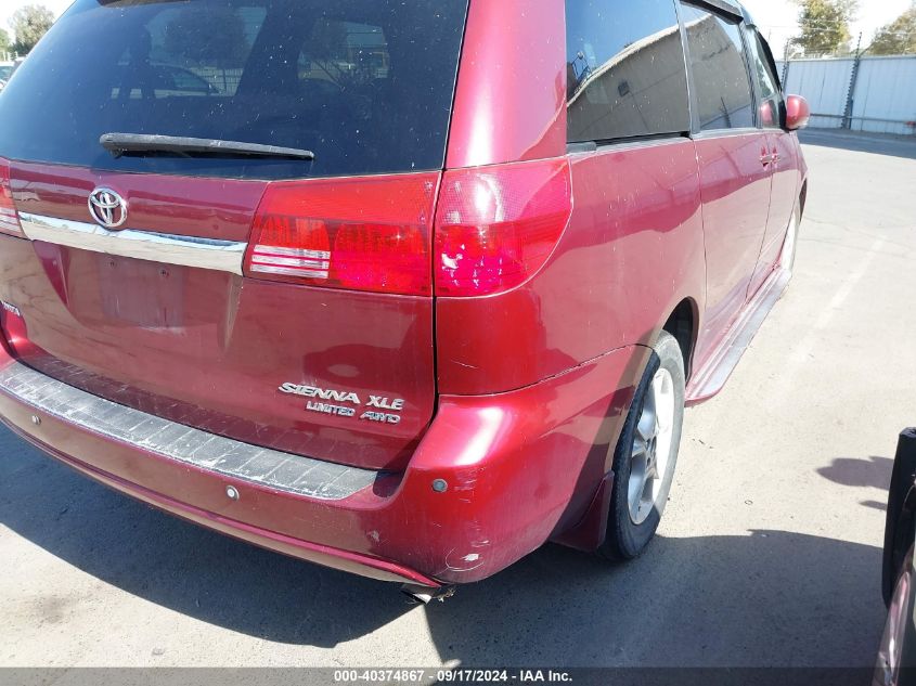 2005 Toyota Sienna Xle Limited VIN: 5TDBA22C75S047281 Lot: 40374867