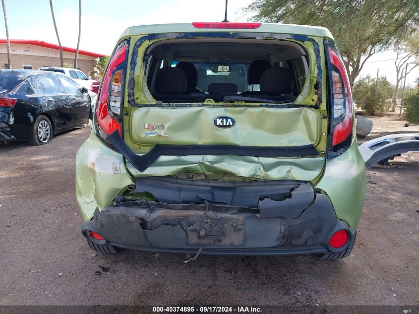 2015 Kia Soul VIN: KNDJN2A22F7799717 Lot: 40374895