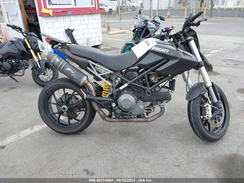 2010 Ducati Hypermotard 796 VIN: ZDM1YAAN9AB015054 Lot: 40374904