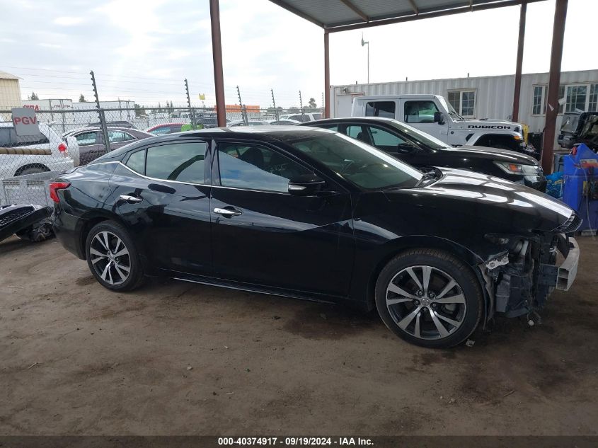 2017 Nissan Maxima 3.5 Sv VIN: 1N4AA6AP1HC369465 Lot: 40374917