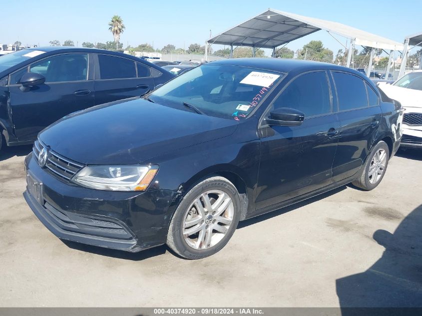 2018 VOLKSWAGEN JETTA 1.4T S - 3VW2B7AJ7JM223411