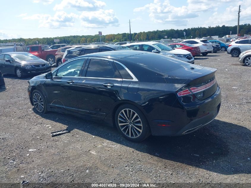 2018 Lincoln Mkz Hybrid Select VIN: 3LN6L5LU9JR605032 Lot: 40374928