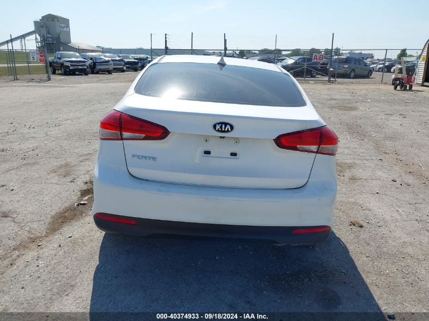 2017 Kia Forte Lx VIN: 3KPFL4A70HE146471 Lot: 40374933