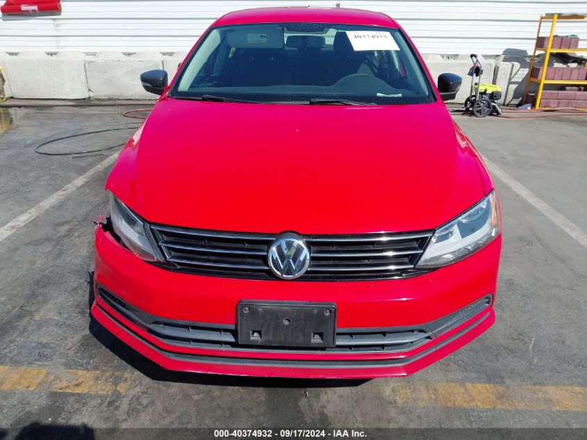 2015 Volkswagen Jetta 1.8T Se VIN: 3VWD17AJXFM255191 Lot: 40374932