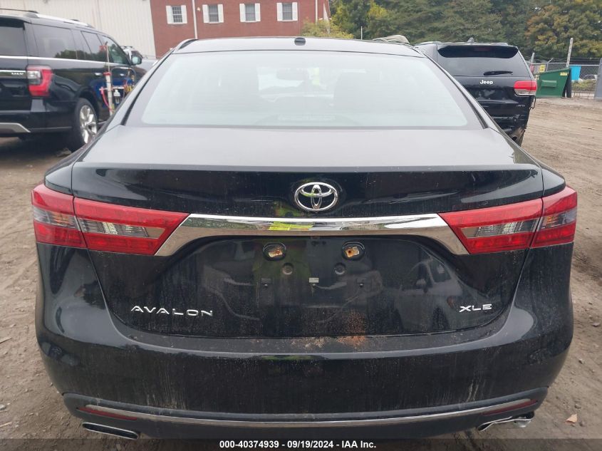 2016 Toyota Avalon Xle Plus VIN: 4T1BK1EB3GU194492 Lot: 40374939