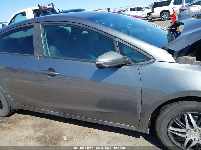 2016 Kia Forte Lx VIN: KNAFX4A61G5597654 Lot: 40374957