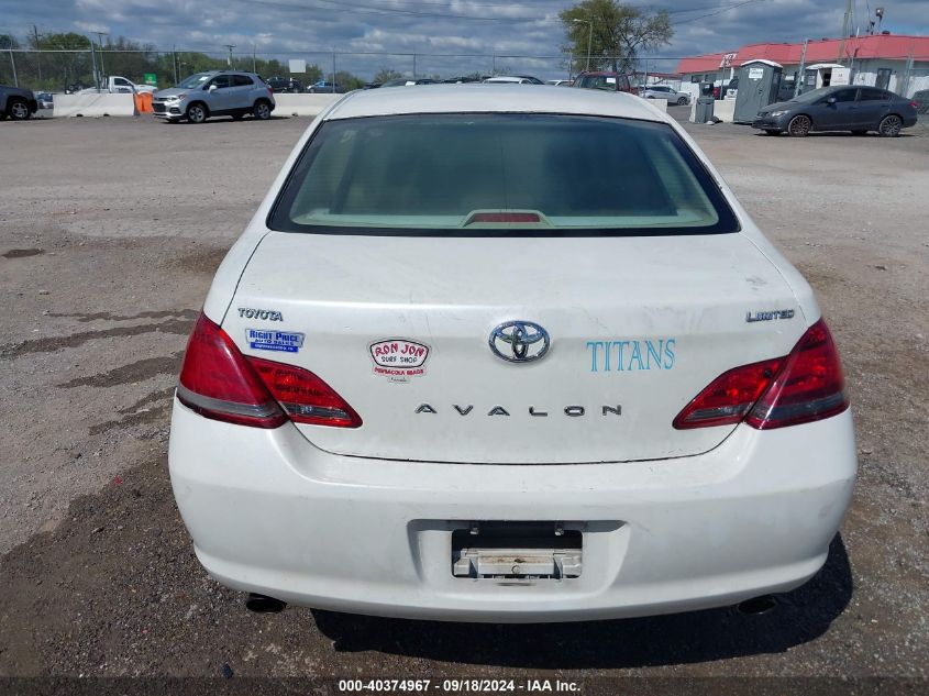 2008 Toyota Avalon Limited VIN: 4T1BK36B48U266652 Lot: 40374967