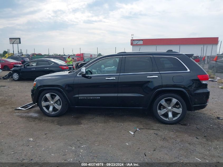 2014 Jeep Grand Cherokee Overland VIN: 1C4RJFCT1EC146460 Lot: 40374978