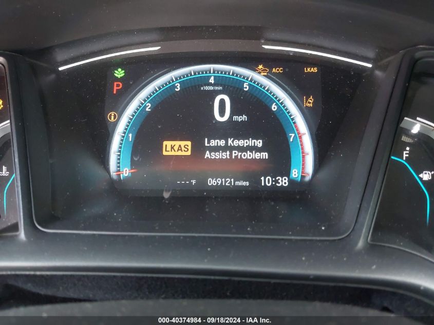 19XFC2F60KE210231 2019 Honda Civic Lx