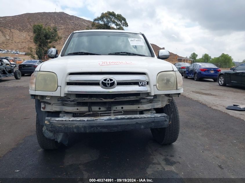 2006 Toyota Tundra Sr5 V8 VIN: 5TBET34196S537403 Lot: 40374991