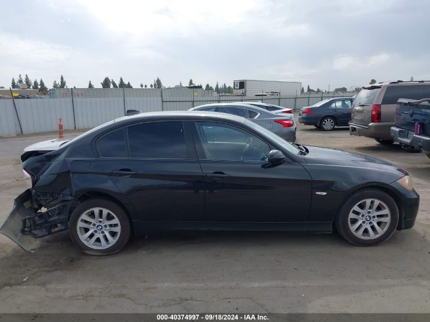 2006 BMW 325I VIN: WBAVB13556PT05908 Lot: 40374997