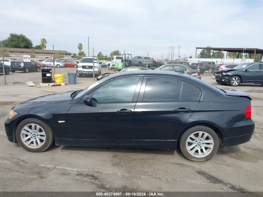 2006 BMW 325I VIN: WBAVB13556PT05908 Lot: 40374997