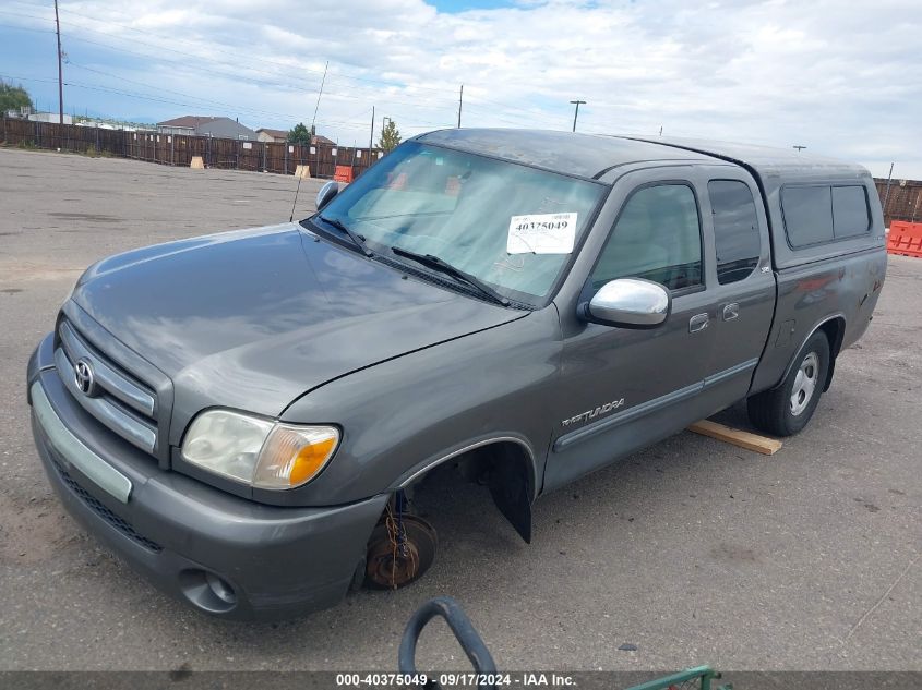 2005 Toyota Tundra Sr5 V8 VIN: 5TBBT44165S457693 Lot: 40375049