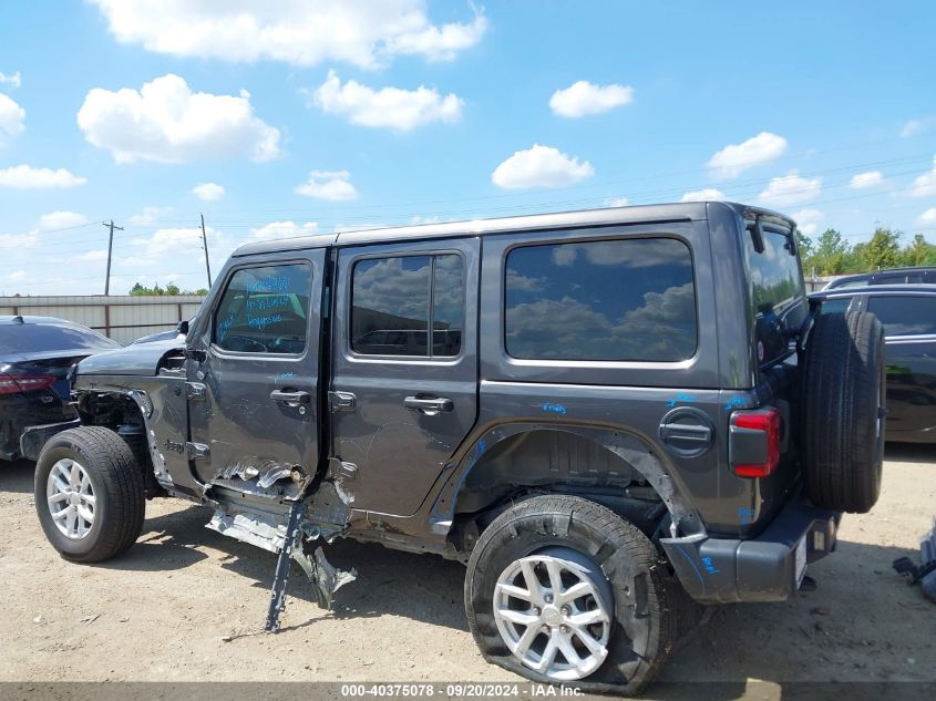 2020 Jeep Wrangler Unlimited Sahara Altitude 4X4 VIN: 1C4HJXEM3LW336943 Lot: 40375078