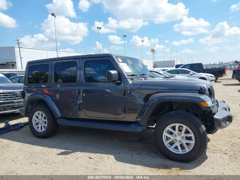 2020 Jeep Wrangler Unlimited Sahara Altitude 4X4 VIN: 1C4HJXEM3LW336943 Lot: 40375078