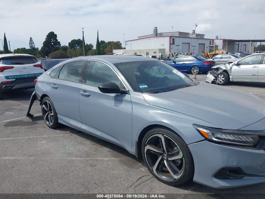 1HGCV1F30NA052740 2022 Honda Accord Sport