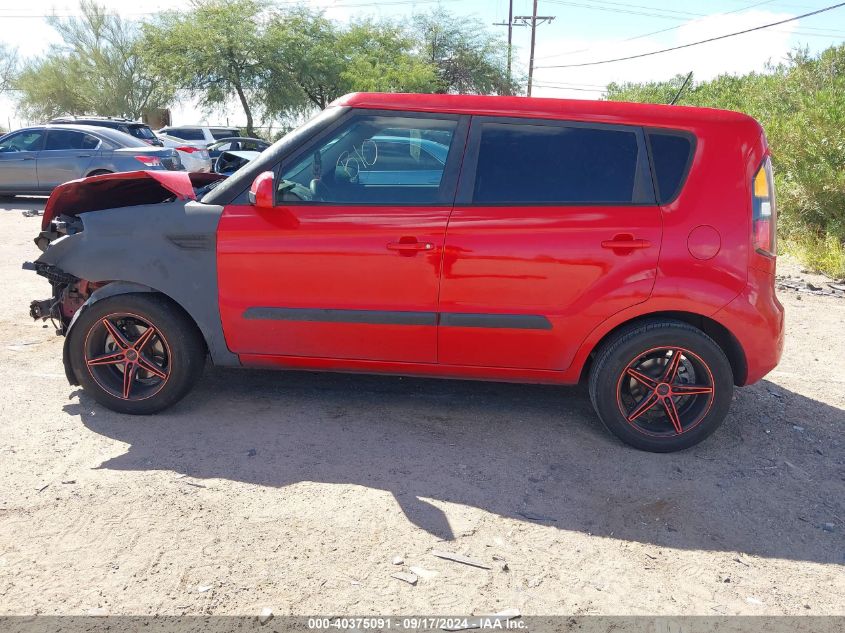 2011 Kia Soul + VIN: KNDJT2A20B7303460 Lot: 40375091