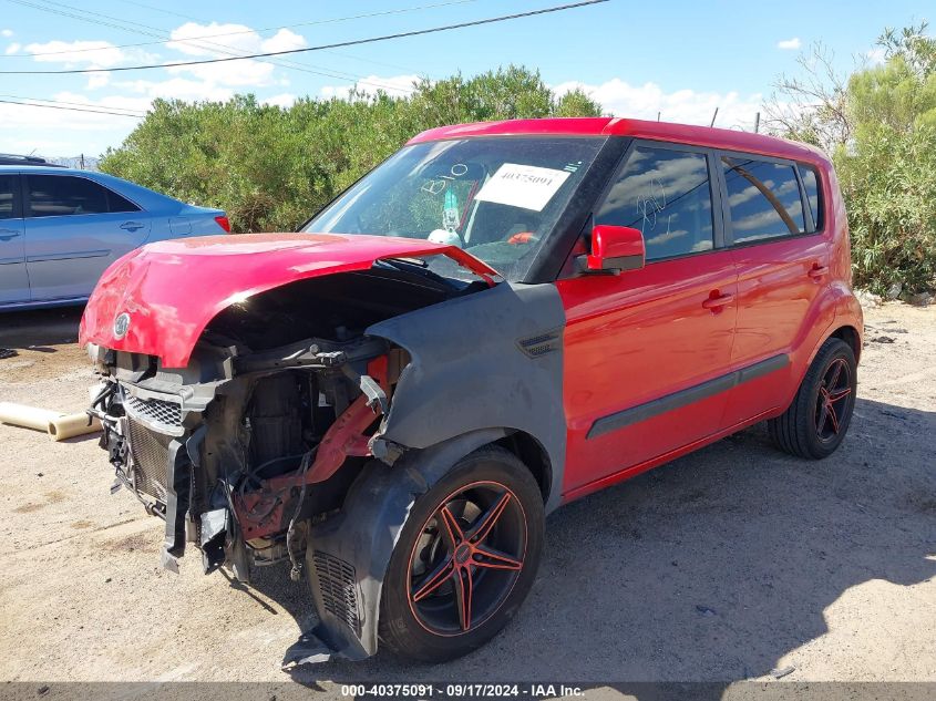 2011 Kia Soul + VIN: KNDJT2A20B7303460 Lot: 40375091