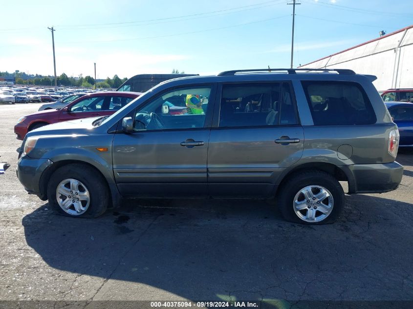 2008 Honda Pilot Vp VIN: 5FNYF28238B005063 Lot: 40375094