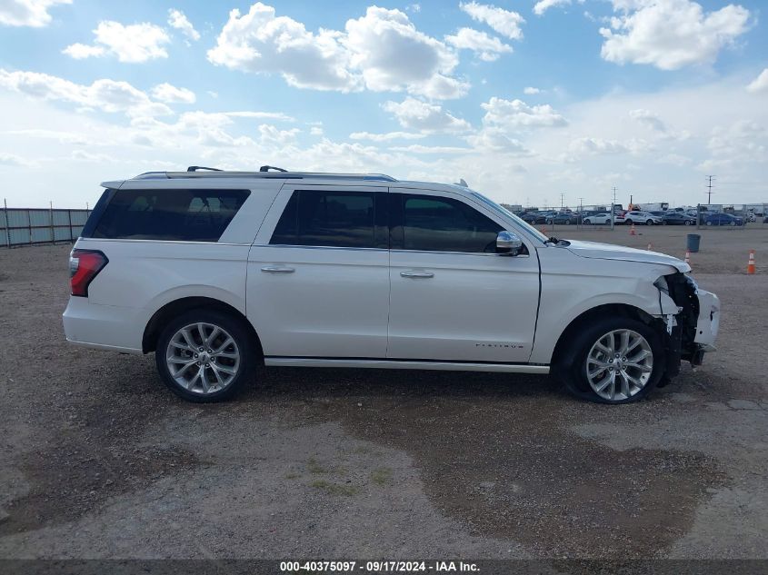 2019 Ford Expedition Max Platinum VIN: 1FMJK1MT8KEA79279 Lot: 40375097