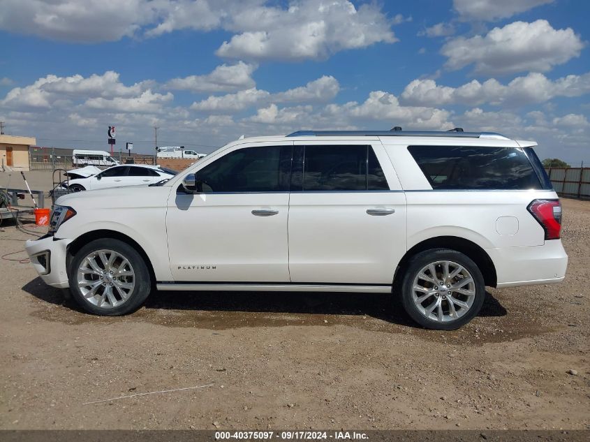 1FMJK1MT8KEA79279 2019 Ford Expedition Max Platinum