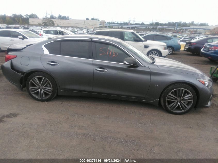 2014 Infiniti Q50 Premium/Sport VIN: JN1BV7AR1EM705098 Lot: 40375116