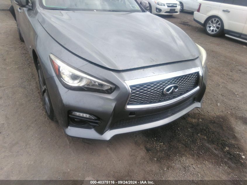 2014 Infiniti Q50 Premium/Sport VIN: JN1BV7AR1EM705098 Lot: 40375116