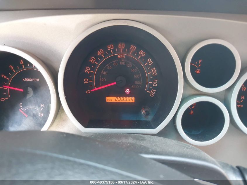 2007 Toyota Tundra Sr5 5.7L V8 VIN: 5TBEV54137S462947 Lot: 40375156