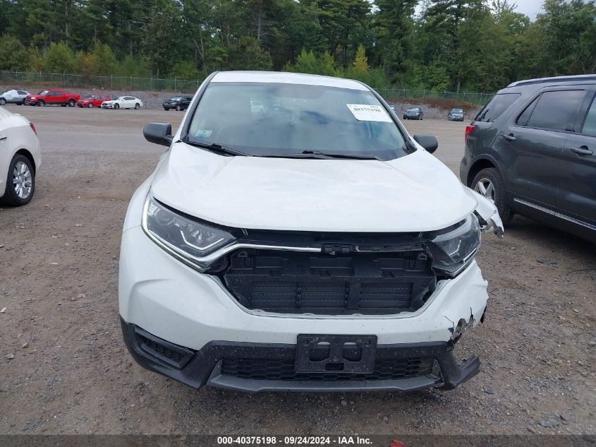 2019 Honda Cr-V Lx VIN: 2HKRW6H31KH224729 Lot: 40375198