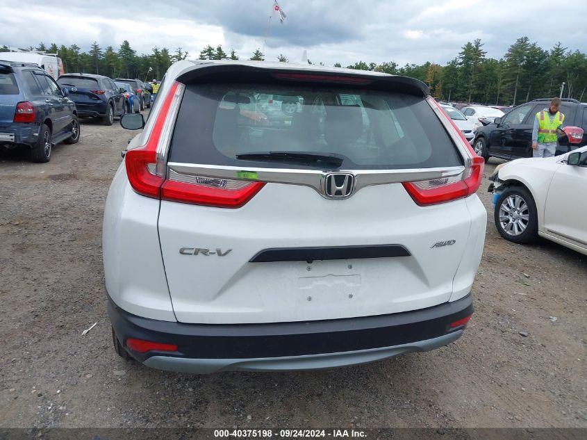 2019 Honda Cr-V Lx VIN: 2HKRW6H31KH224729 Lot: 40375198