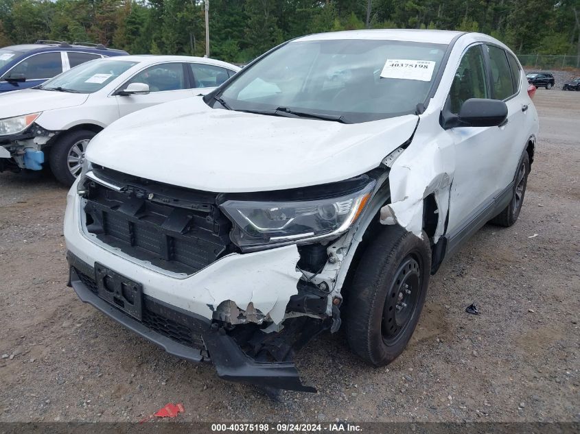 2019 Honda Cr-V Lx VIN: 2HKRW6H31KH224729 Lot: 40375198