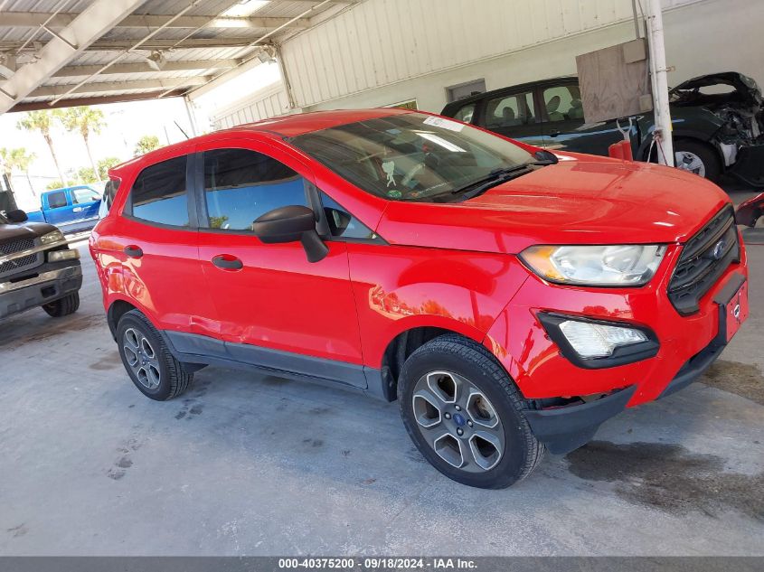 2018 Ford Ecosport S VIN: MAJ6P1SLXJC217435 Lot: 40375200