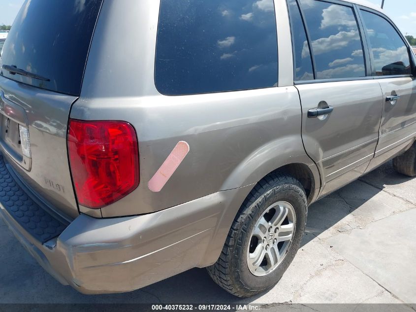 2HKYF18444H537915 2004 Honda Pilot Ex