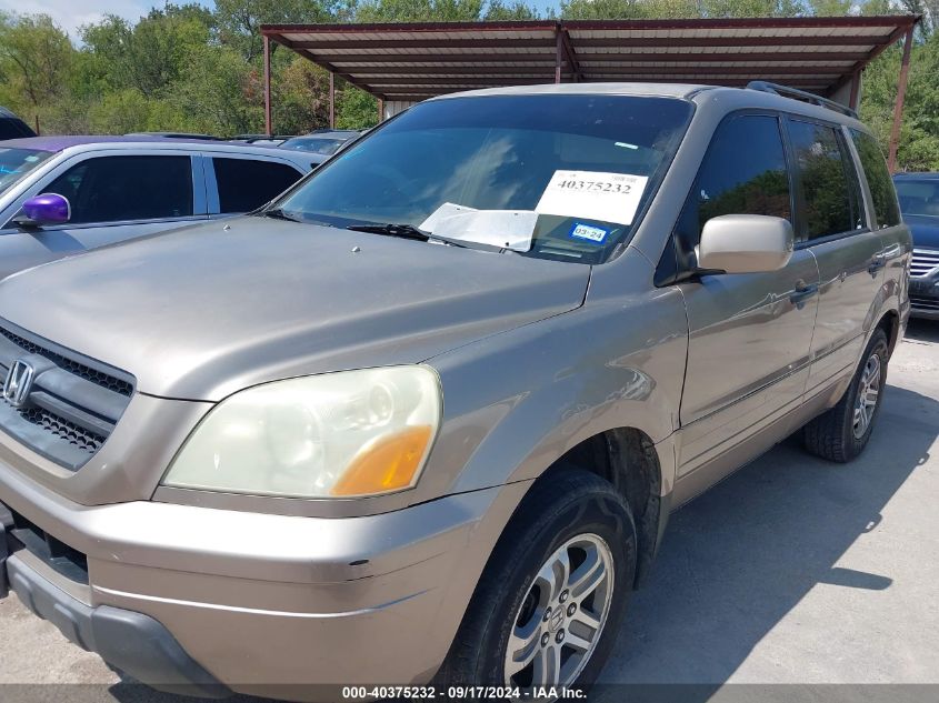 2HKYF18444H537915 2004 Honda Pilot Ex