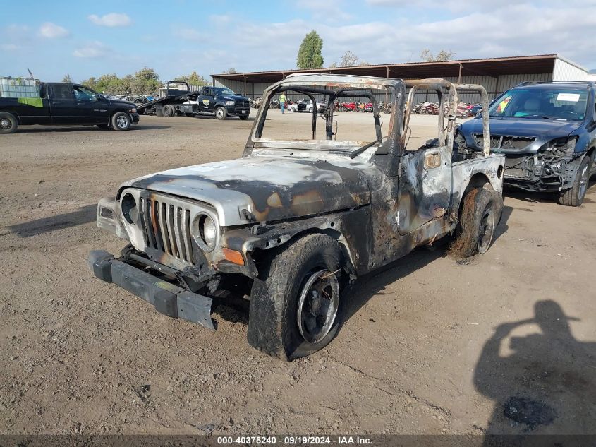 2006 Jeep Wrangler Se VIN: 1J4FA29176P759852 Lot: 40375240