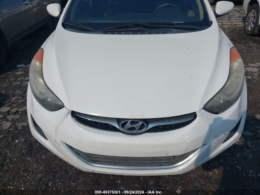 2013 Hyundai Elantra Gls VIN: 5NPDH4AE2DH309778 Lot: 40375301