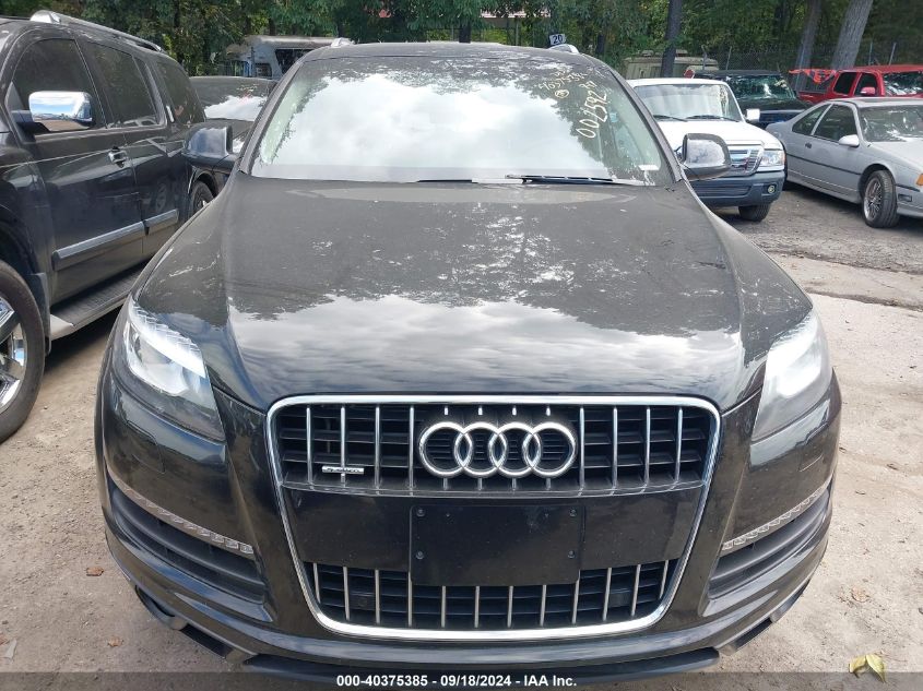 2013 Audi Q7 3.0T Premium VIN: WA1LGAFE1DD002592 Lot: 40375385