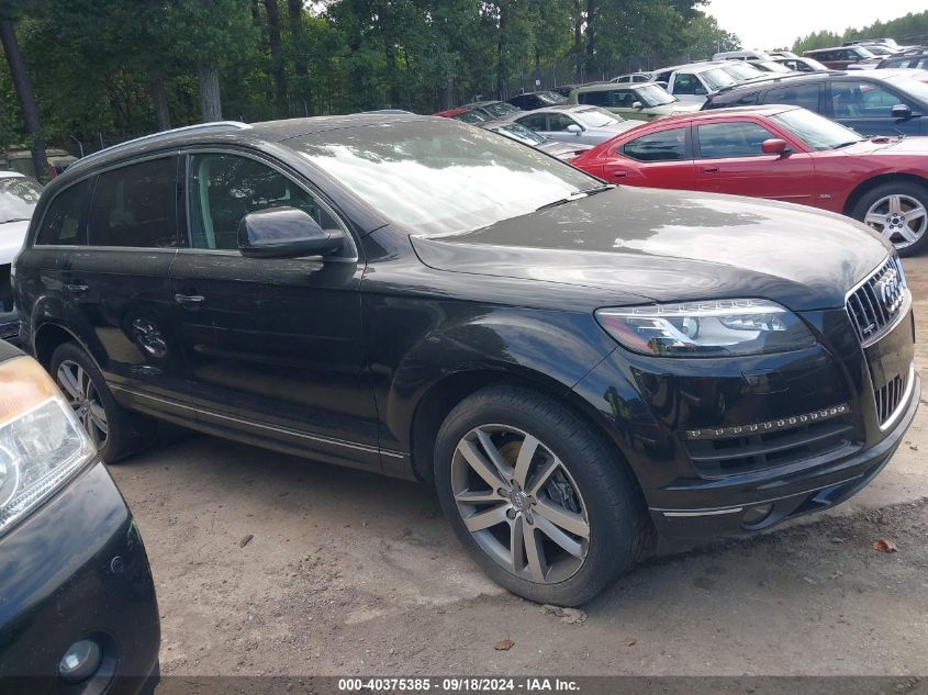 2013 Audi Q7 3.0T Premium VIN: WA1LGAFE1DD002592 Lot: 40375385